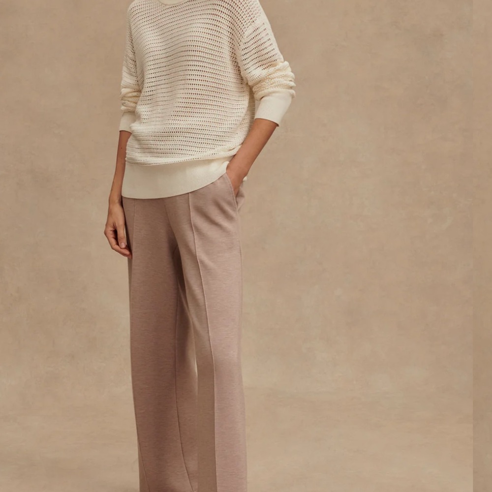 Varley Kershaw Knit Sweater in Egret - Picture 3 of 10